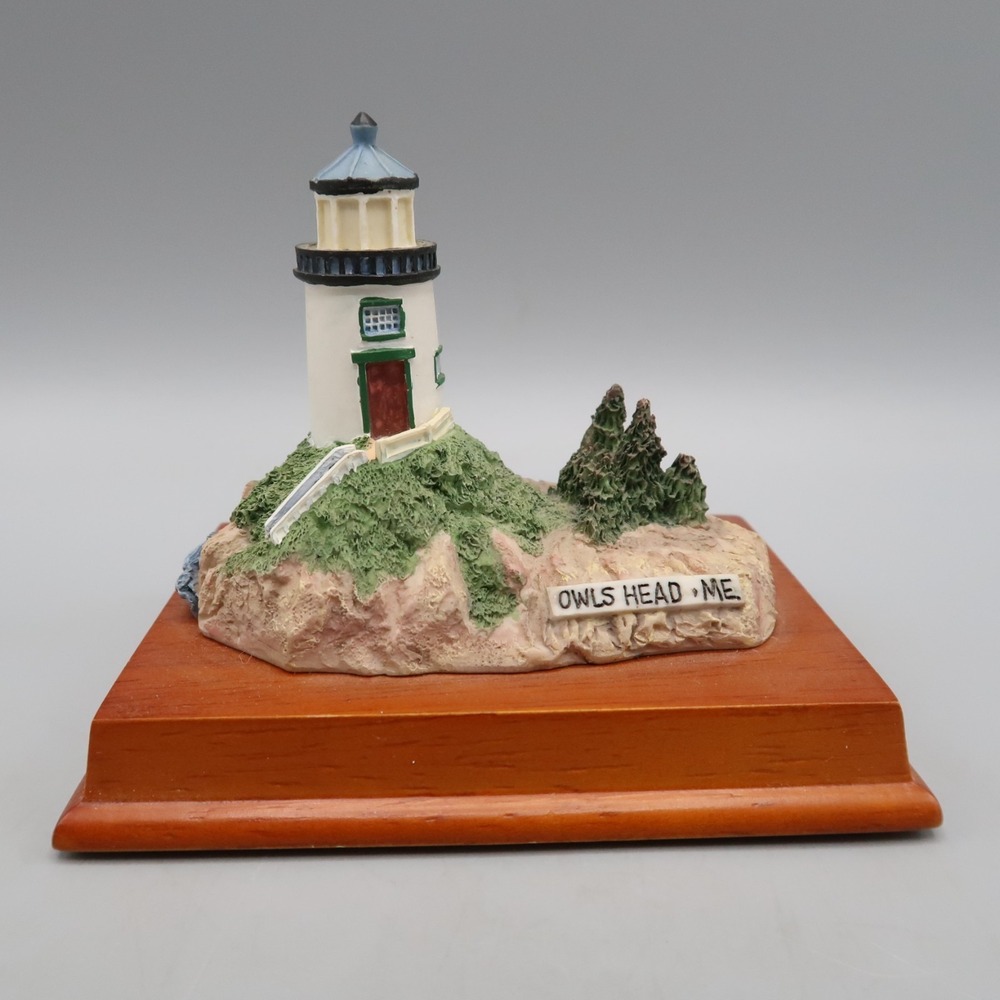 Portland Head Lighthouse Cape Elizabeth Maine Miniature Figurine